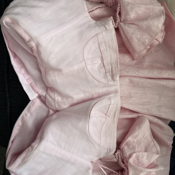 Bardot Sigma Mini Dress in SOFT PINK  Size 4 Retail NWT $179 - Picture 11 of 11